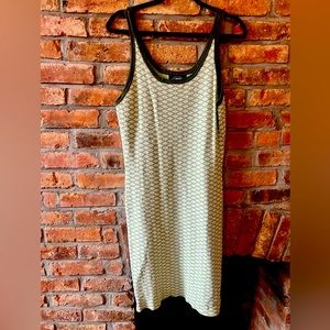 Heavy weight body on midi dress Cider